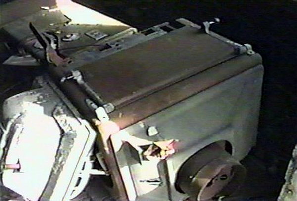 Lakes Drive-In Theatre - Projector Darryl Burgess (newer photo)